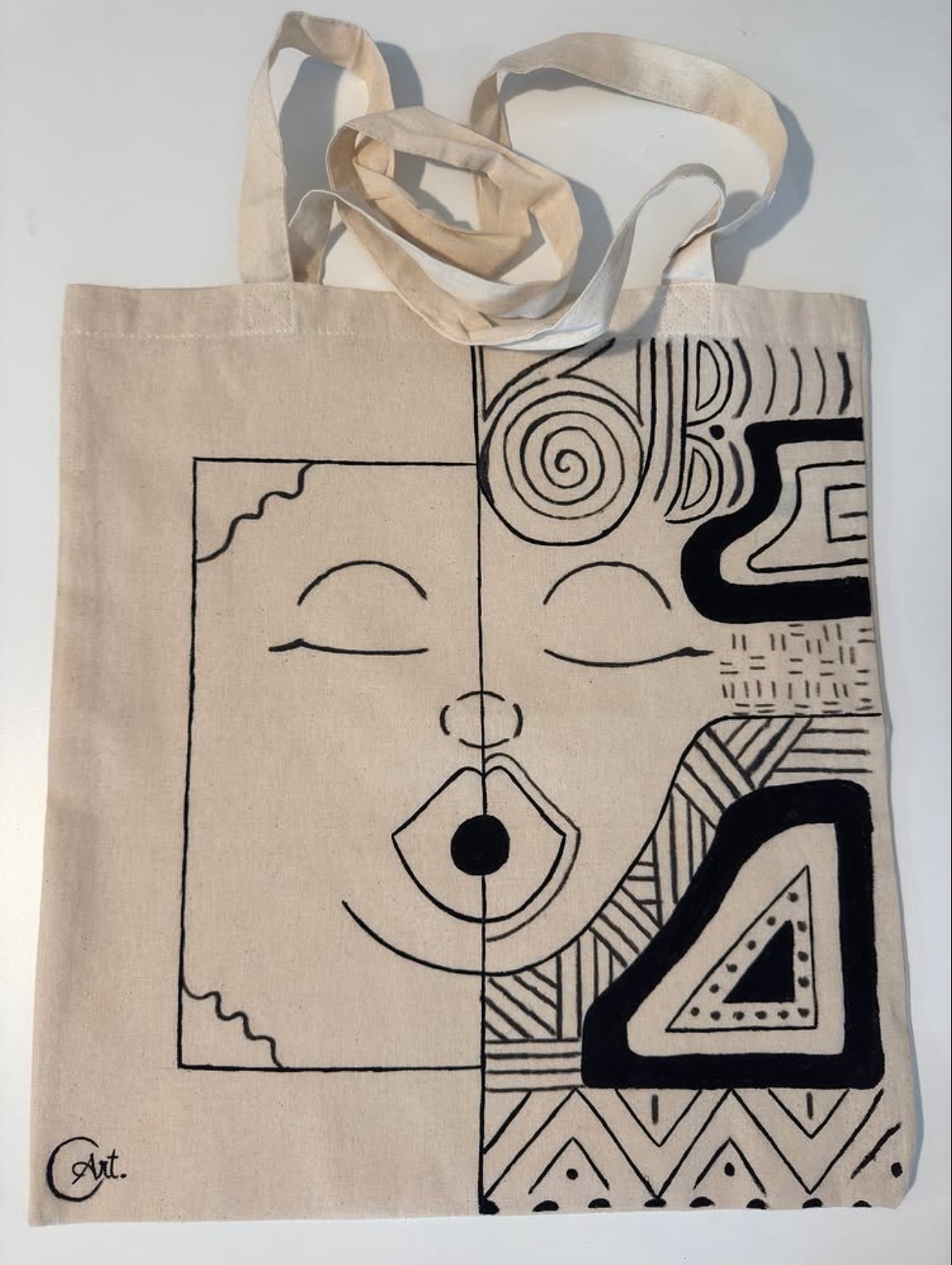 Femme Totem-Tote bag 1/2