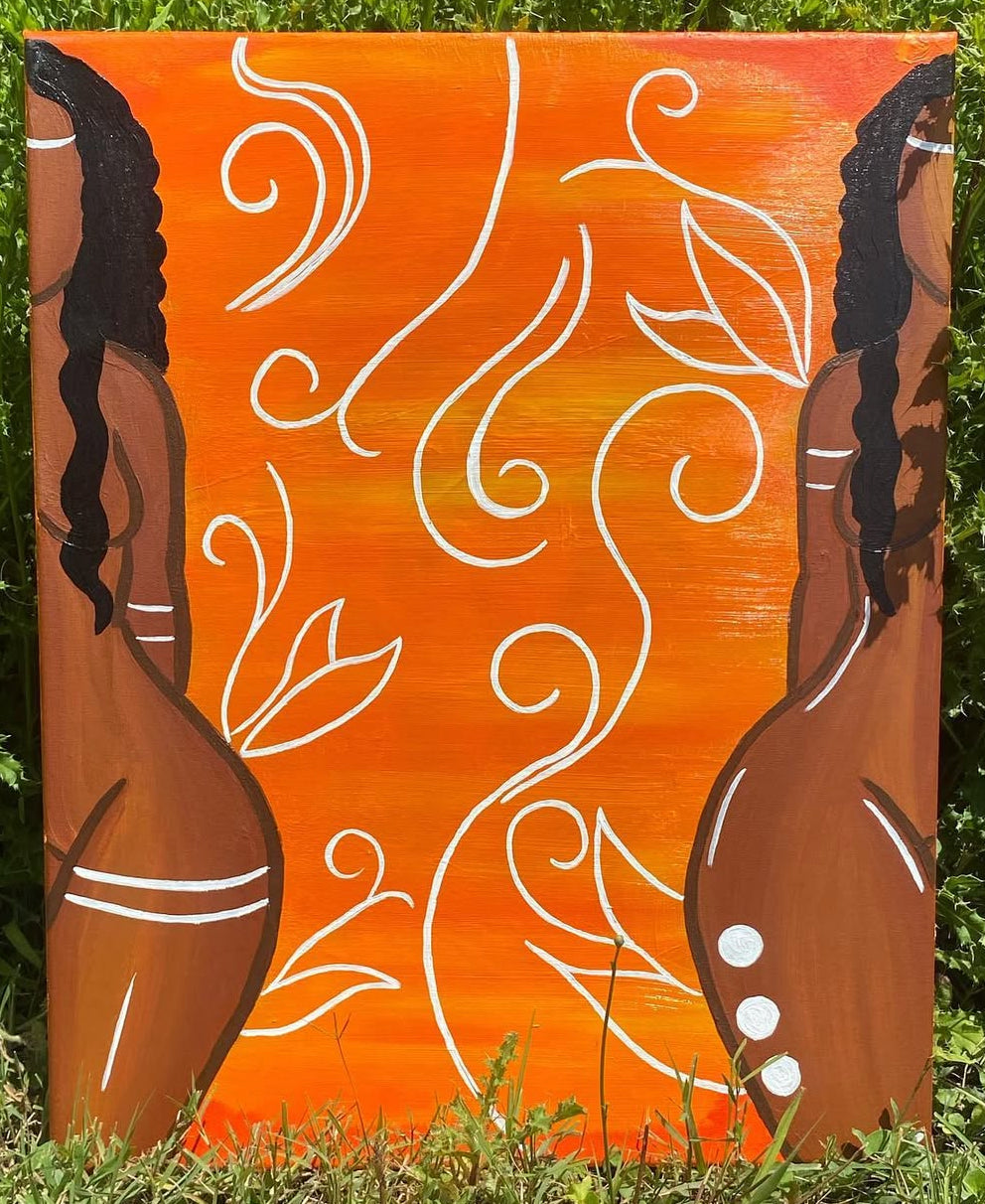Orange Reflection