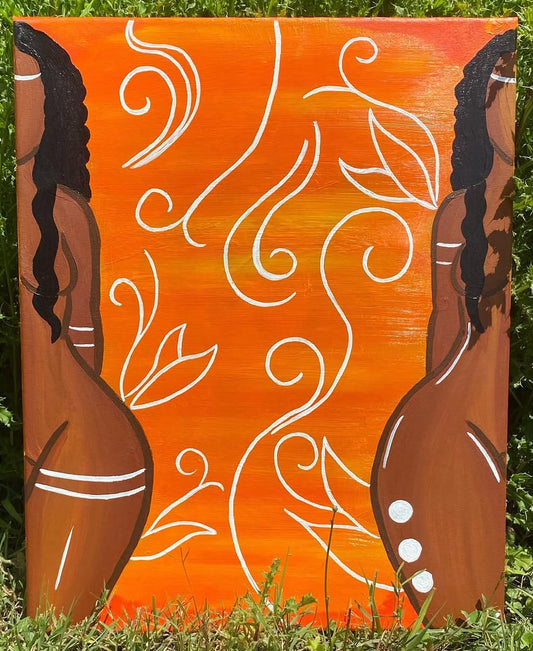 Orange Reflection