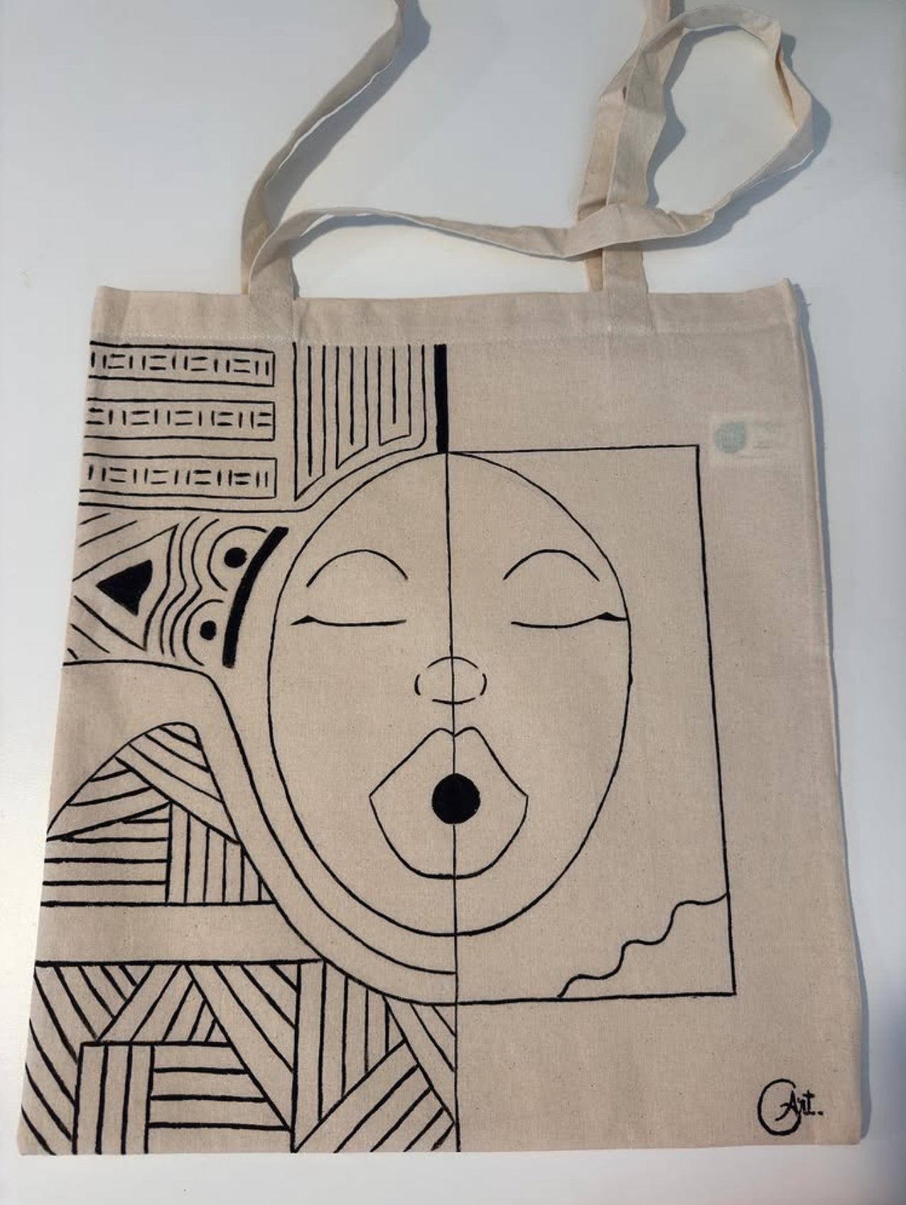 Femme Totem-Tote bag 1/2