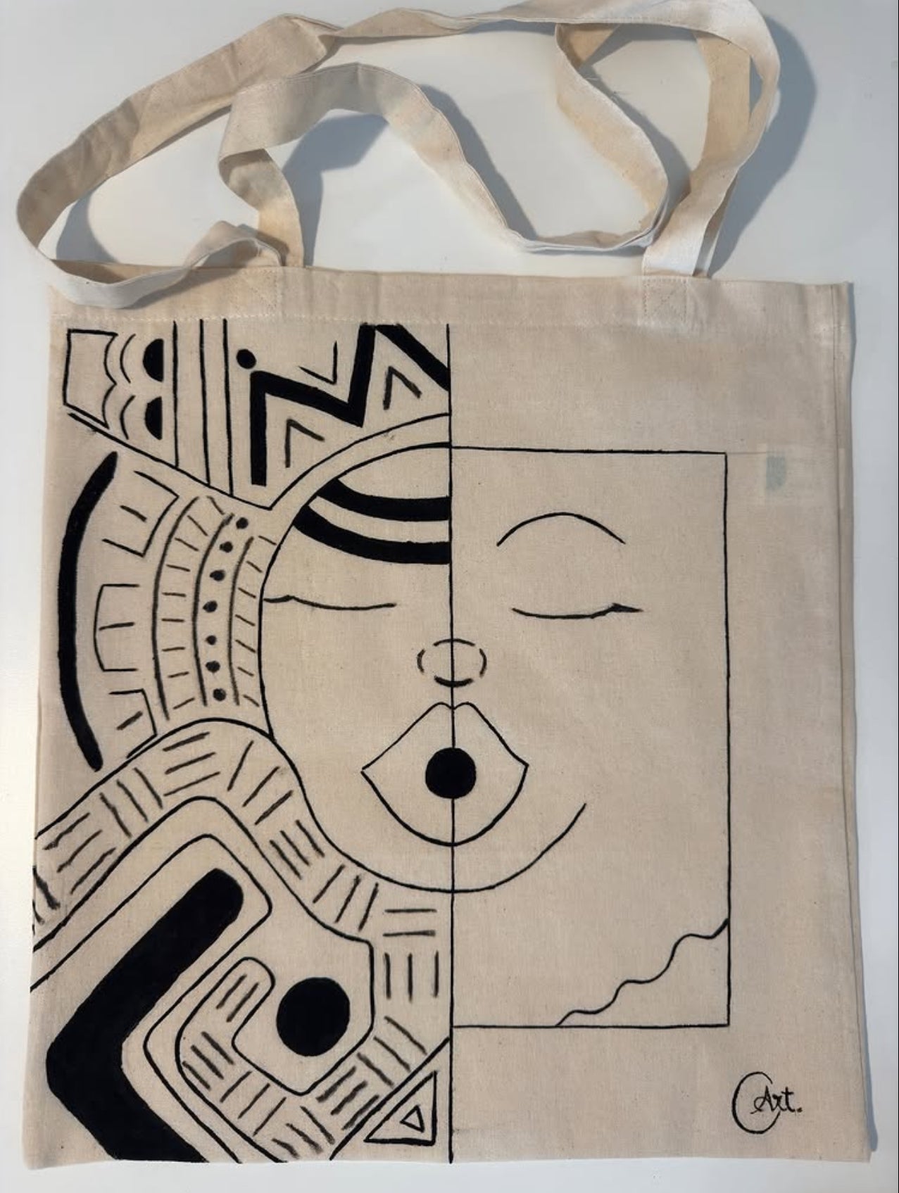Femme Totem-Tote bag 1/2