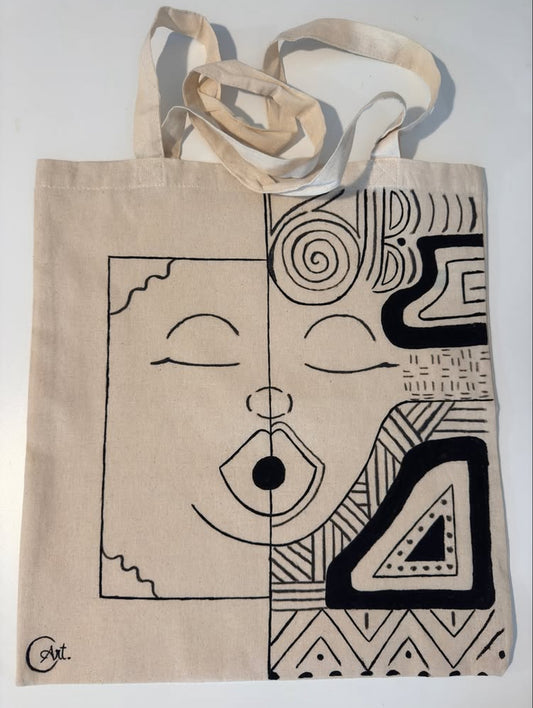 Femme Totem-Tote bag 1/2